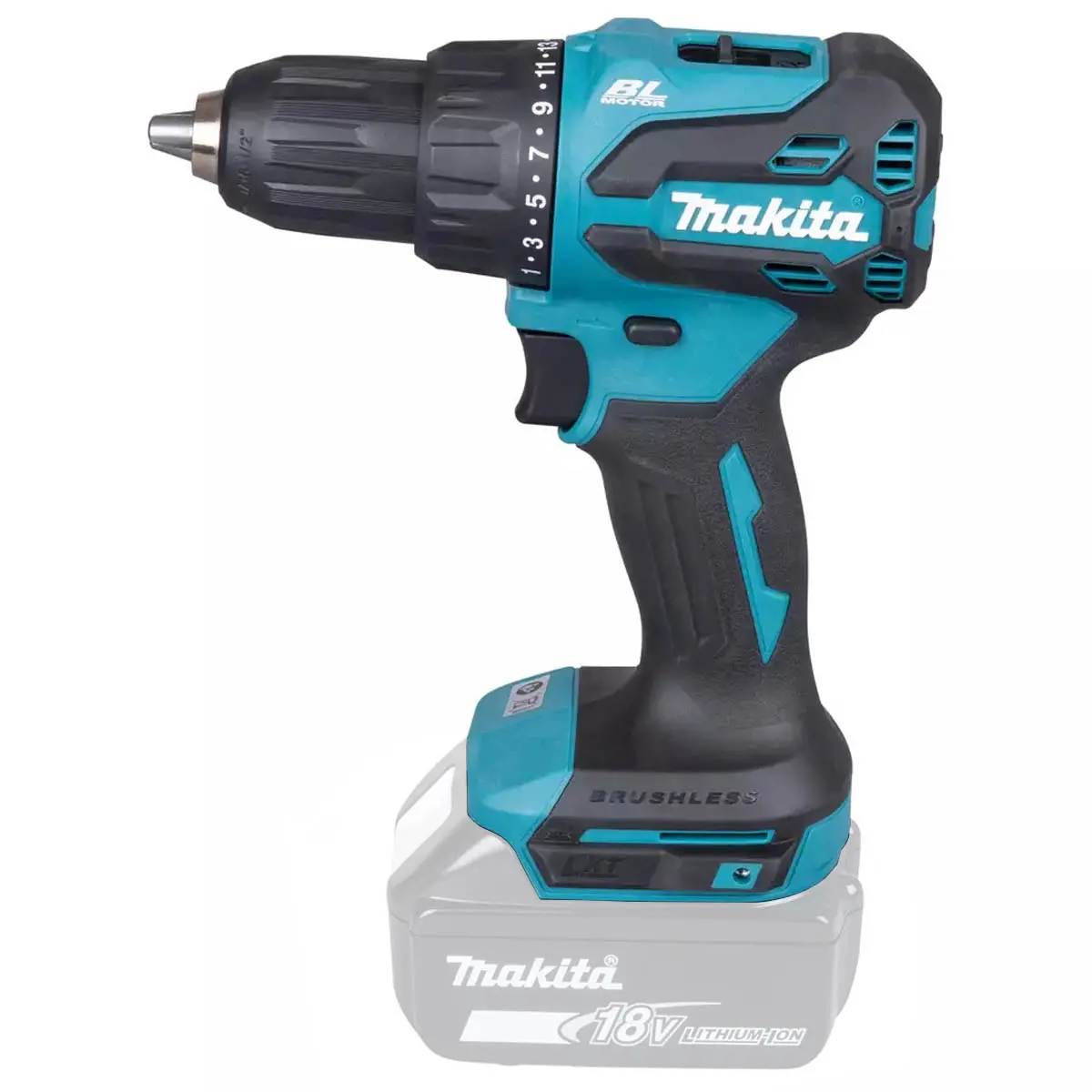 Makita batteridriven slagborrmaskin 18V LXT DHP490Z - Batteridrivna borrmaskiner och skruvdragare - 197050010247 - 0