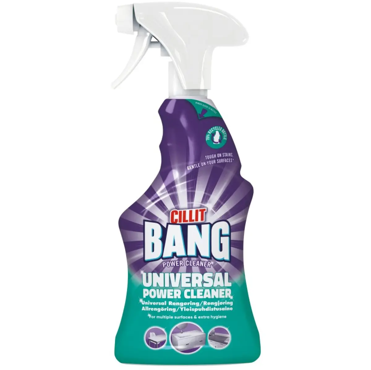 Cillit Bang Almindelig Rens 500 ml - Gulvrens og universalrengøringsmidler - 5714970002753 - 0