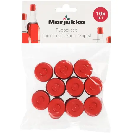 Gummiprop Nr. 3 10stk - Opbevaringsbeholder - 6410410198176 - 0