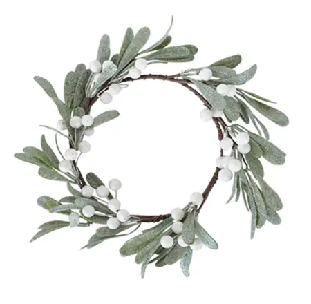 Bärmudd 17cm vit - Kransar och ljusmanschetter - 6416906603728 - 1