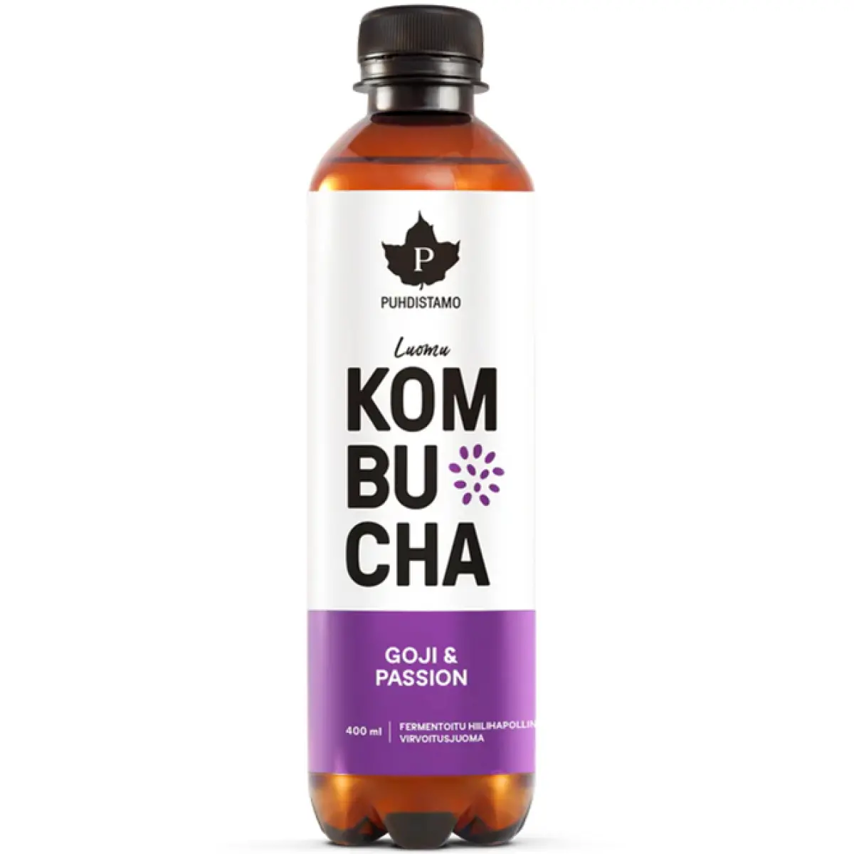 Kombucha Goji & Passion 400ml øko - Soda - 6430039226012 - 0