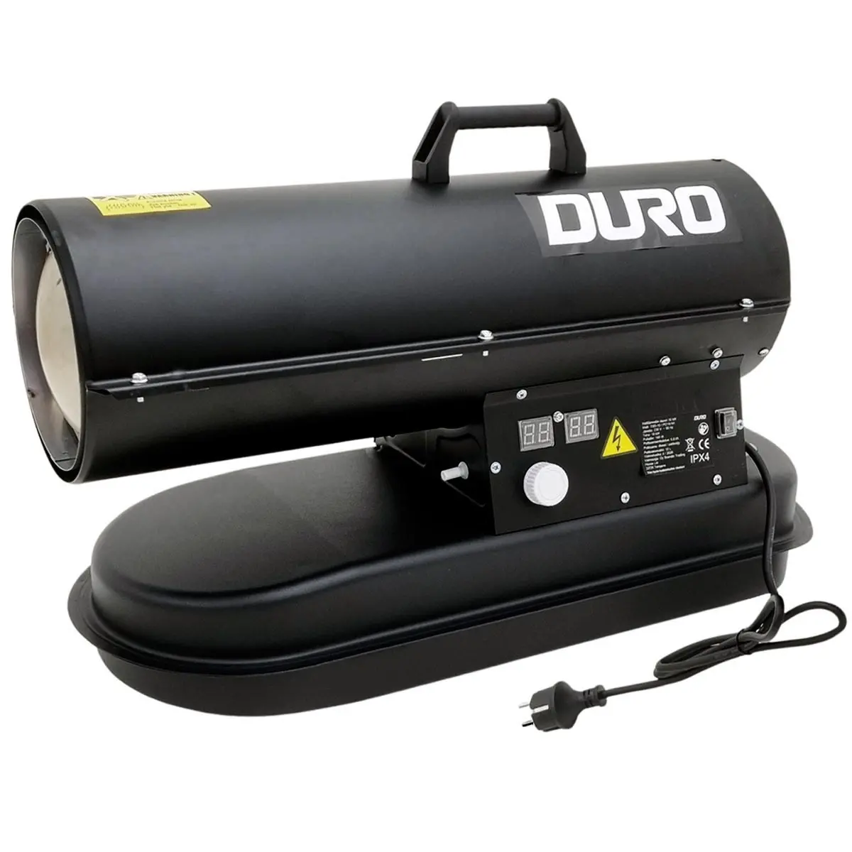 Garagevarmer Duro diesel 10 kW 230 VAC - Varmeblæsere og byggevarmere - 6438168121598 - 0
