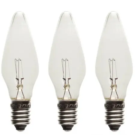 Varmlampe 24V 1,8W E10 3stk - Reservelamper - 7318302625030 - 0