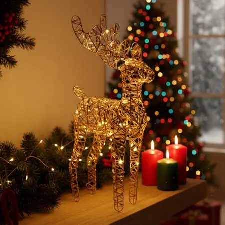 Ljusdekoration Ren 34 cm LED - Dekorationsbelysning - 8721037680721 - 1