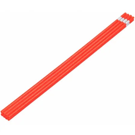 Snökäpp 150cm orange 6-pack - Markeringsverktyg och markeringspennor - 6438168121666 - 0