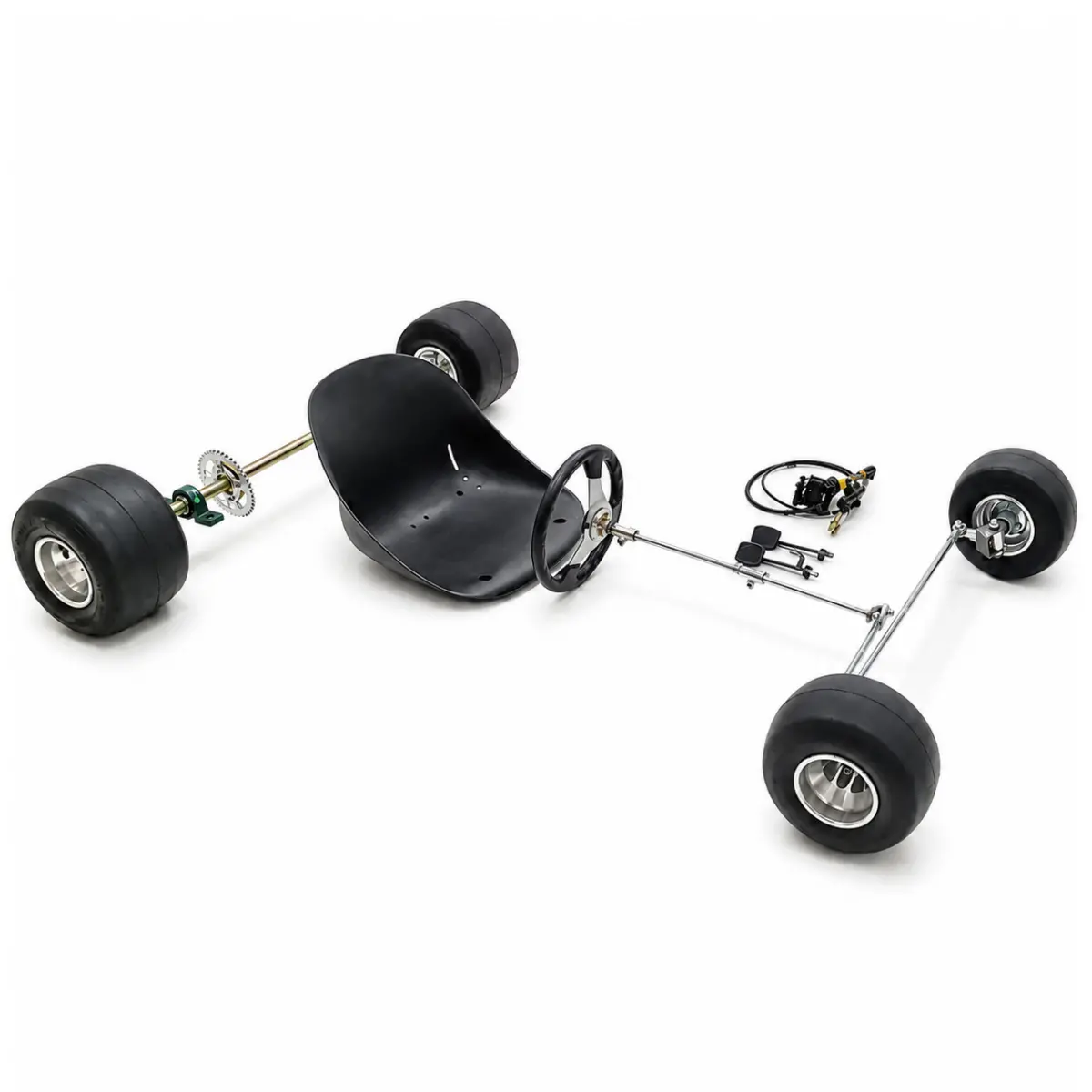 Microcar byggsats Rocket X-Kit - Gokart dele og tilbehør - 6438471002539 - 0