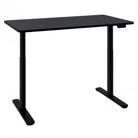 Loctek Elektrisk Skrivebord Sort 1200 x 600mm - Kontormøbler og stativer - 6438471023312 - 1