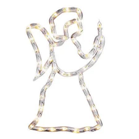 Ikkunakoriste led Enkeli 50cm - Dekorationsbelysning - 7318302173012 - 0