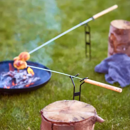 Pølsehorn holder 60cm - Bålgrill og pølsepinde - 5709386935313 - 1