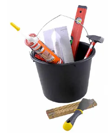 Spand 20L m / tud og cement - Spande - 5902455505886 - 1
