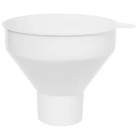 Sylletragt 15 cm hvid - Sigter og tragte - 6410411985850 - 0