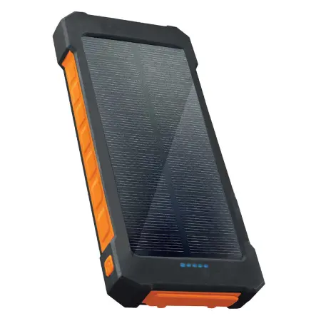 Powerbank Retki Solar 10000 mAh svart - Powerbanks - 6418536041062 - 0