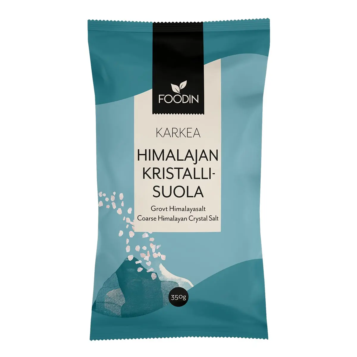 Himalaya kristallsalt 350g grovt Foodin - Kryddor och oljor - 6430055215977 - 0