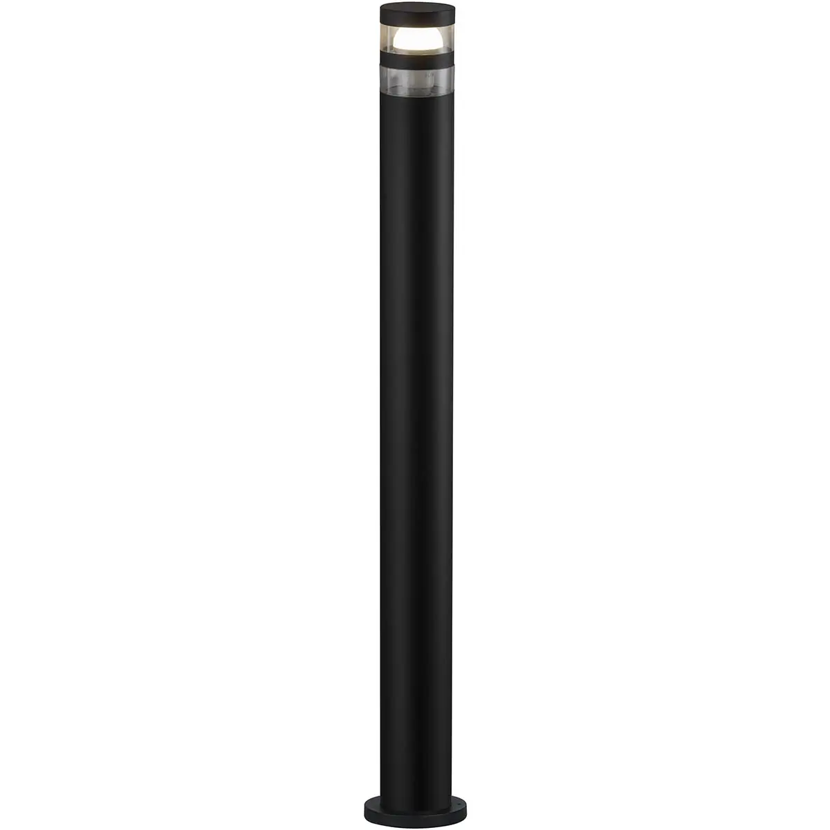 Stolpelampa Bonn svart 80cm IP44 - Lyktstolpar och spotlights - 6430066036844 - 0
