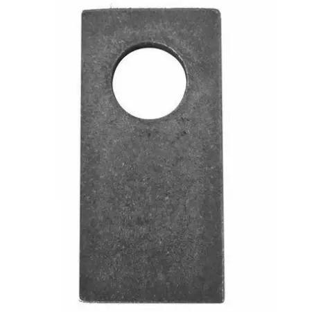 Svetsbart fäste 80x40x5mm, hål 20mm Warma - Stålplattor, durkplåtar och ramdelar - 6430070622521 - 0