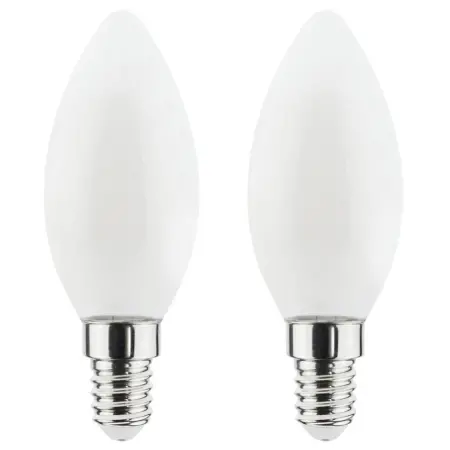 Led pære C35 830 470lm E14 OP 2stk - E14 lamper - 6435200291165 - 0