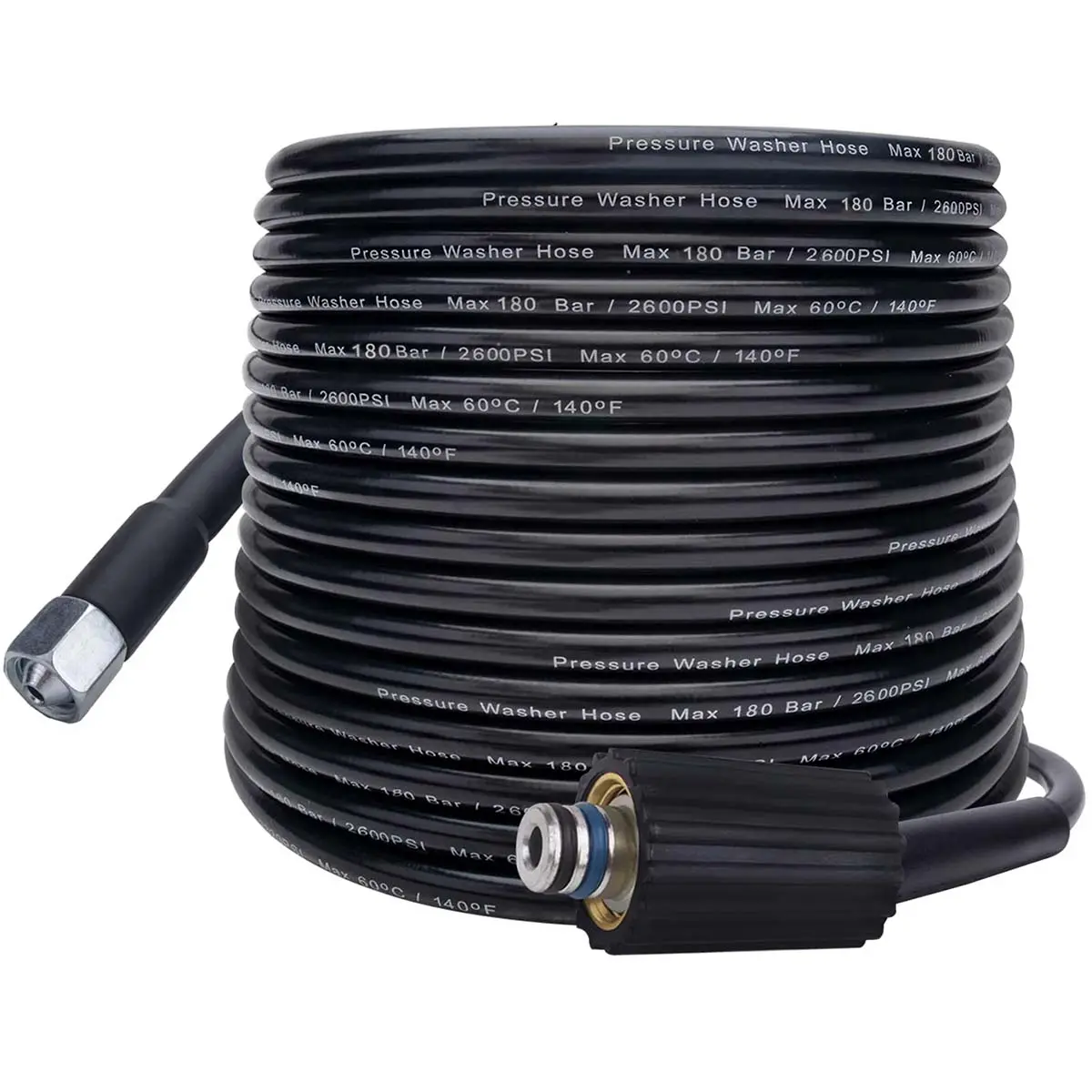 Højtryksrenser slange 10m M14 x M22 180bar - Højtryksvaskeslanger og pistoler - 6438471291902 - 0