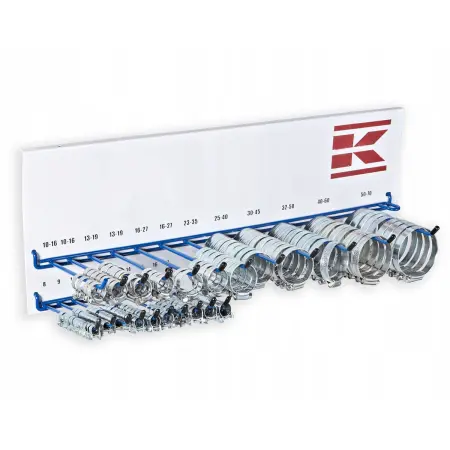 Slangklämmesortiment 6-70 mm 220 st - Slangklämmor - 5700038261583 - 0