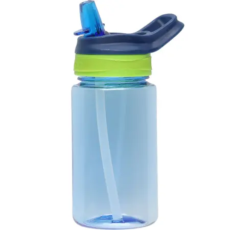 Dryckesflaska med sugrör för barn 470 ml blå - Dricksflaskor och sugrörsmuggar - 6410416298542 - 0