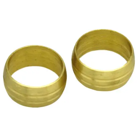 FJÄDRING DUBBEL KONA 12mm / 2st OPAL - Rör muttrar, klämringar och stödhylsor - 6413820158259 - 0