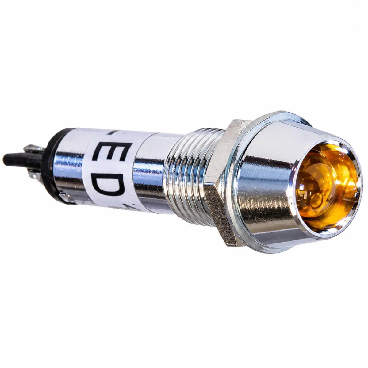 Märkeslampa LED 12V gul 8mm - Bilmätare och tillbehör - 6419943368520 - 0