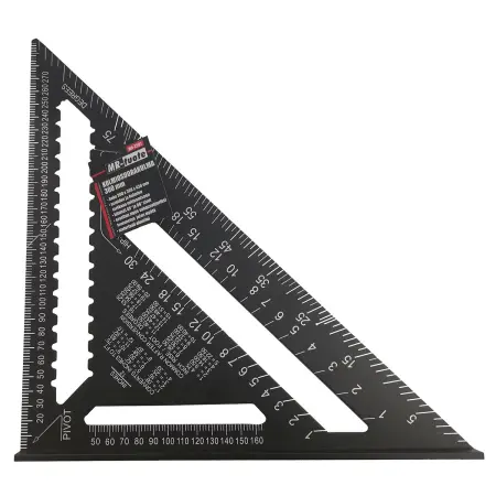 Triangel höger hörn 300mm MRS HF-Typ - Vinkelhake och linjaler - 6430074693800 - 0