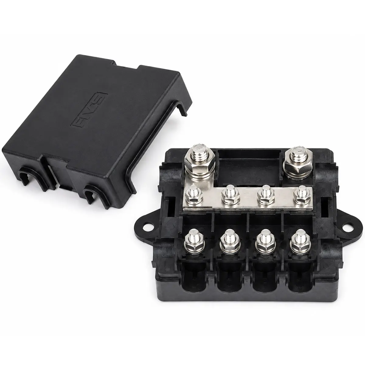 Säkringsbox 4x MIDI + 1x MEGA skyddslucka - Säkringar och säkringshållare för bil - 0100389 - 0