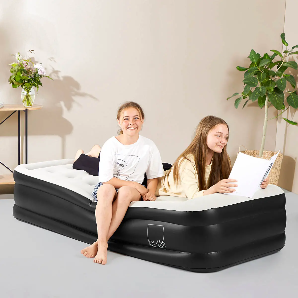 Ensiapuvuode til one person 95cm med pumpe -  - 5709386897277 - 0