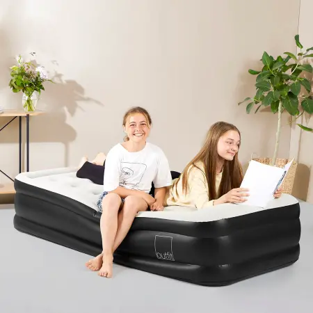 Reservsäng 95cm single med pump - Fältsängar och campingbäddar - 5709386897277 - 0