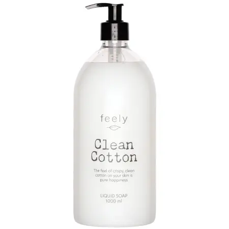 Flytande tvål Joy Clean Cotton 1000 ml - Duschtvål och duschgel - 6410416234830 - 0