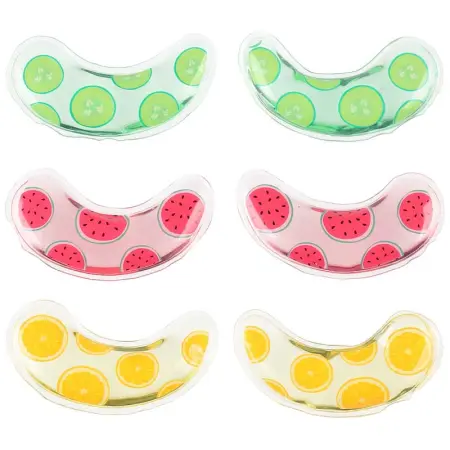 Kølende øjenpads 6 stk - Ansigtspleje - 6410416437941 - 0