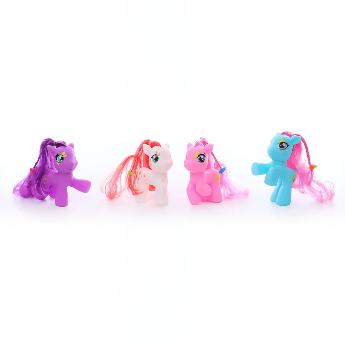 Pony 13 cm lekset blandade modeller - Mjukisdjur, dockor och leksaksfigurer - 6410416509297 - 0