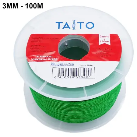 Kædetov almindelig 3mm 100m - Reb - 6416096038461 - 0