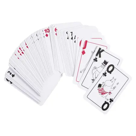 Mumi Spillekort 55 kort 59 x 89 mm - Puslespil og brætspil - 6416550854972 - 1
