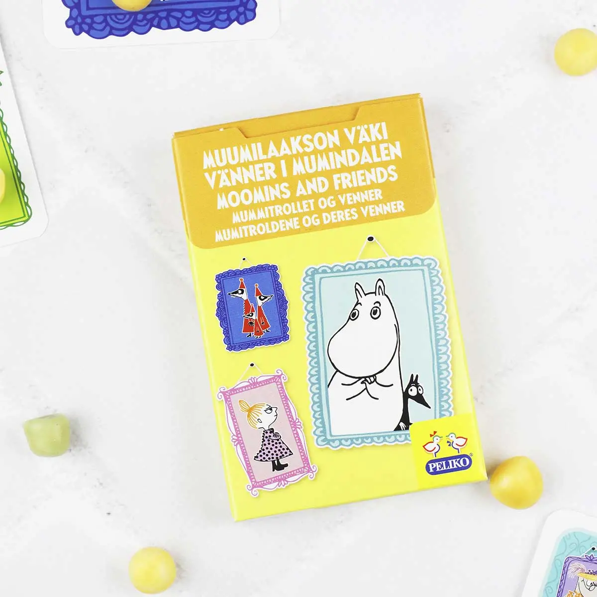 Mummikortspillet - Mumidalen's folk - Puslespil og brætspil - 6416550855276 - 0