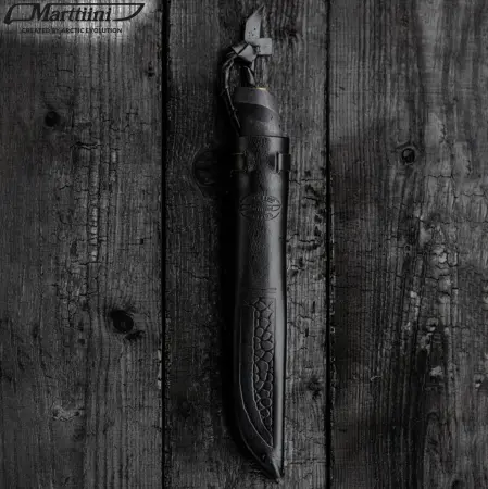 Marttiini kniv Ilves Black Edition - Friluftsknivar och campingyxor - 6416885078807 - 1