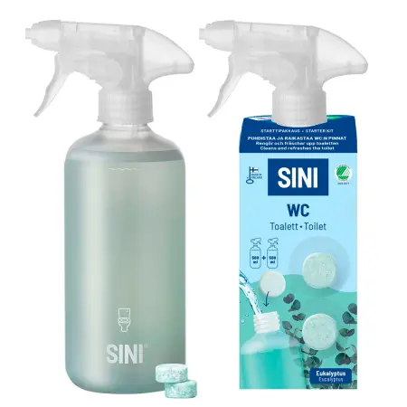 Sini startpaket WC - Rengöringsdukar och tvättsvampar - 6423800070259 - 0