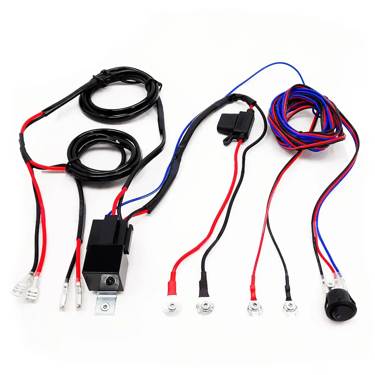 Kabelnät för 2 lampor HD 2,5mm2 320W - Kabelsatser och kontakter för extraljus - 6438255400209 - 0