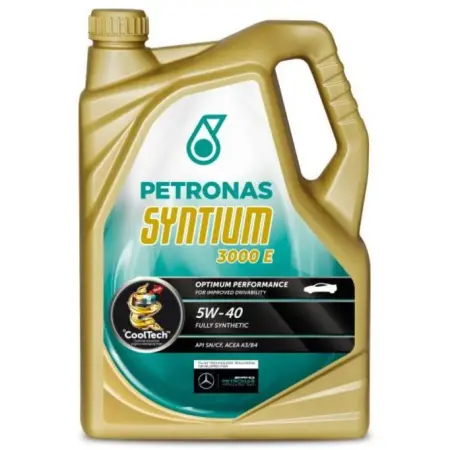 Motorolie Petronas Syntium 4l 3000 E - Motorolier til biler - 8001238080163 - 0
