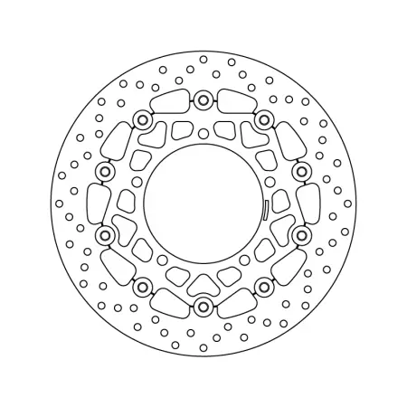 Bromsskiva till motorcykel Brembo Serie Oro svävande Suzuki GSF, GSR, GSX, DL - Bromsskivor till motorcykel - 8020584622650 - 0