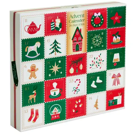 Tekalender 24 Days of Tea Classic 24 tepåsar - Julkalendrar - 8713305822872 - 0