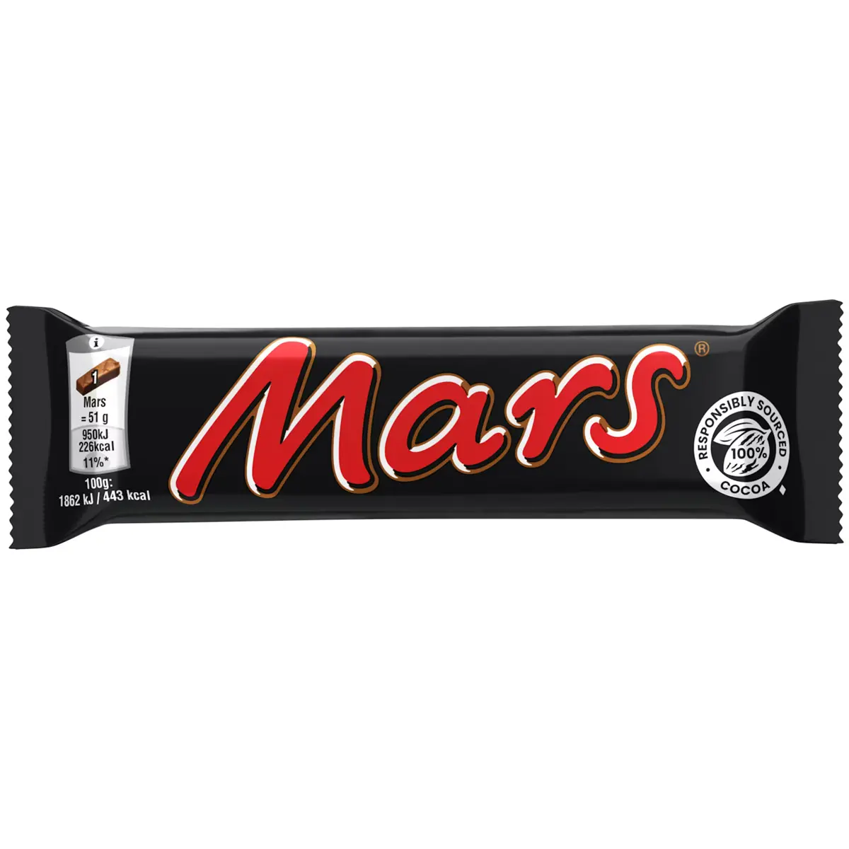 Mars chokladbar 51 g - Choklad-, lakrits- och proteinbars - 5900951311321 - 0