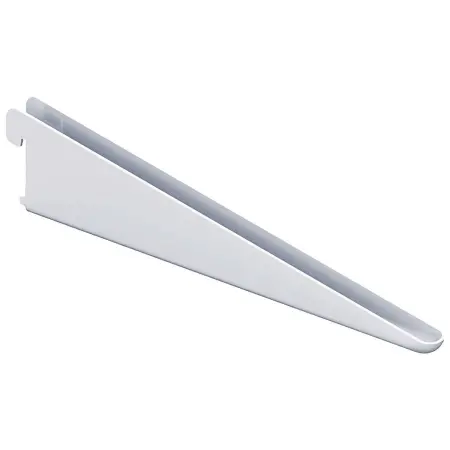 U-bøjle 27cm hvid - Hyldeskinner, hyldestøtter og rør - 6438168116969 - 0