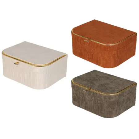 Smyckeskrin Velvet 23cm sortiment - Förvaring för kosmetika - 8720573705370 - 0
