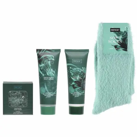 Fotvårdsset Sence Night Deluxe 4 delar - Duschtvål och duschgel - 8721073629470 - 0