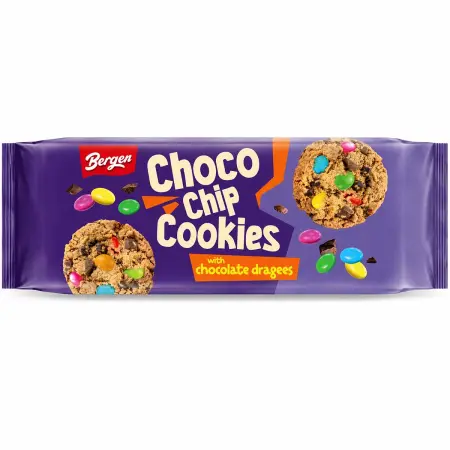 Choco chip Dragees kakor 85g - Kex och snacks - 5902379721812 - 0