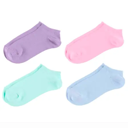 Strømper Sneaker Basic 5stk 36-38 assorteret - Strømper og bælter - 6410416225852 - 1
