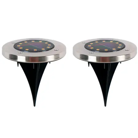 Solcellelampe Sti 2 stk. - Solcellebelysning - 6418536028315 - 0