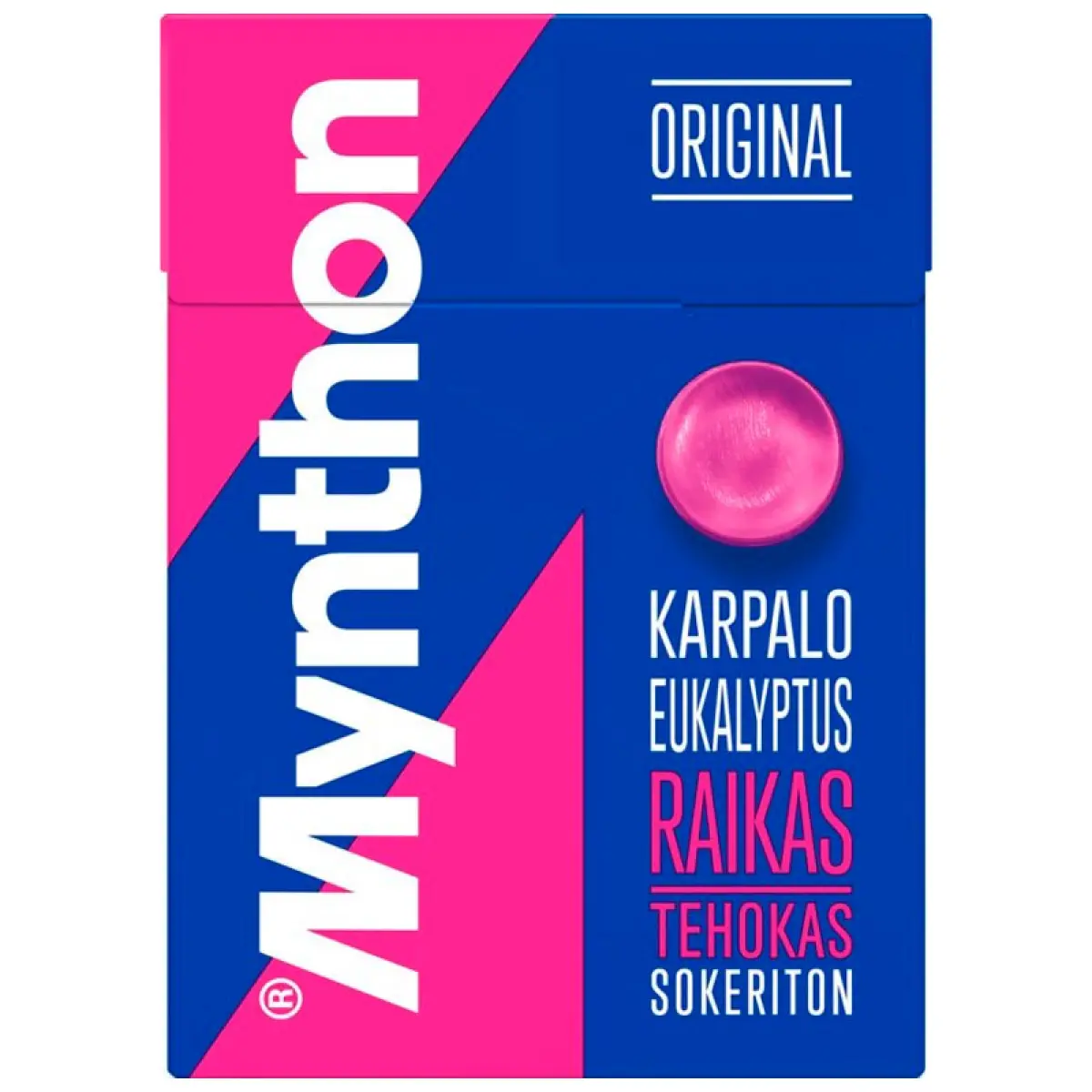 Mynthon Tranebær-Eukalyptus sok+C 85g - Pastiller og tyggegummi - 6420256017067 - 0