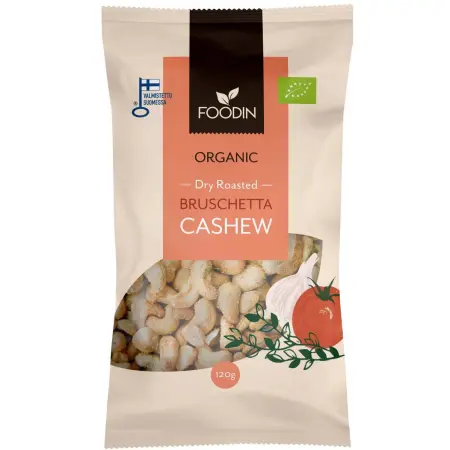 Cashewnötter Bruschetta 120g - Nötter, frön och pålägg - 6430048234671 - 0